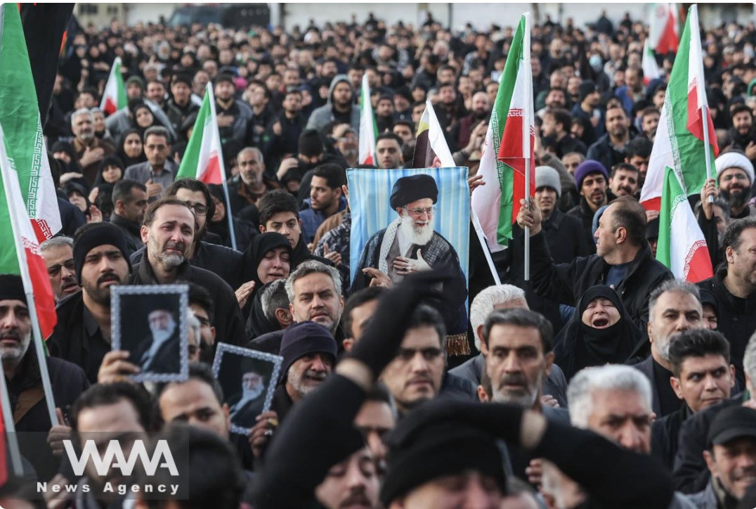 Tuần hành ở Iran. Ảnh: Wana