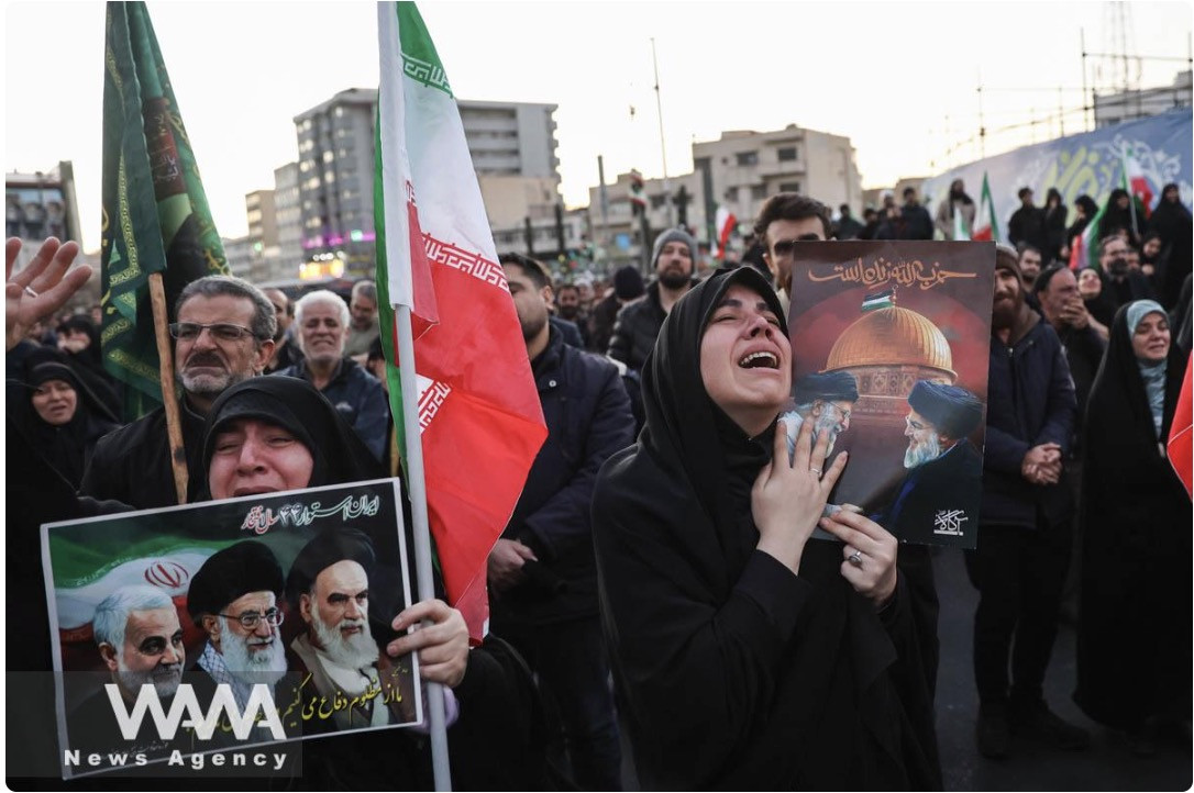 Tuần hành ở Iran. Ảnh: Wana