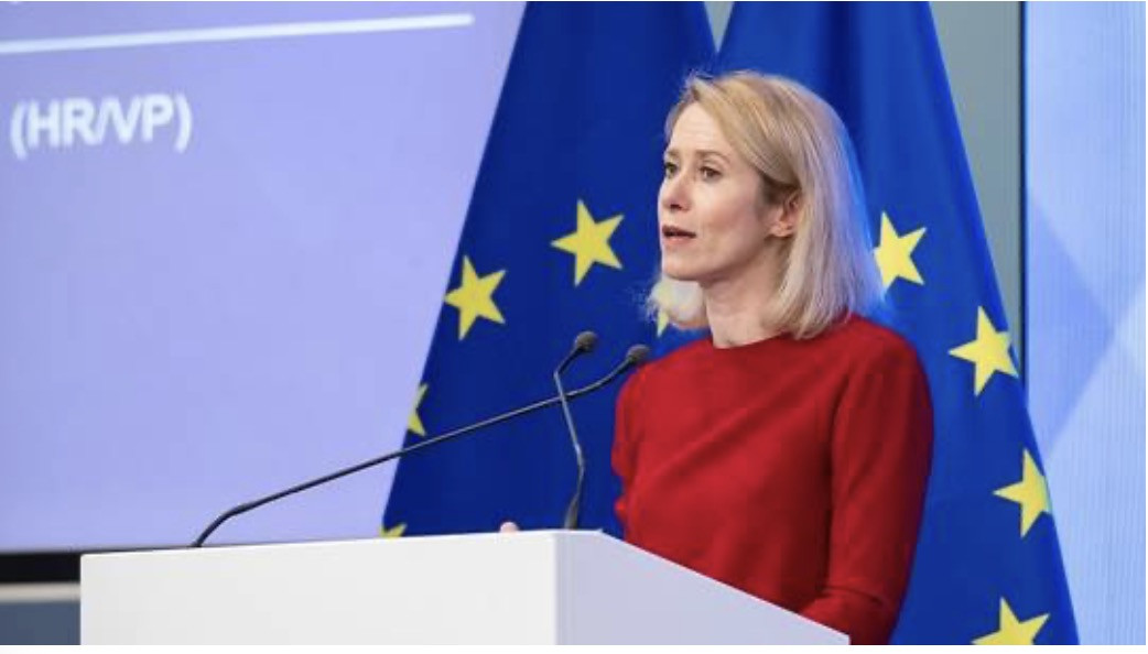 Kaja Kallas Cao ủy EU về chính sách đối ngoại - EU COUNCIL