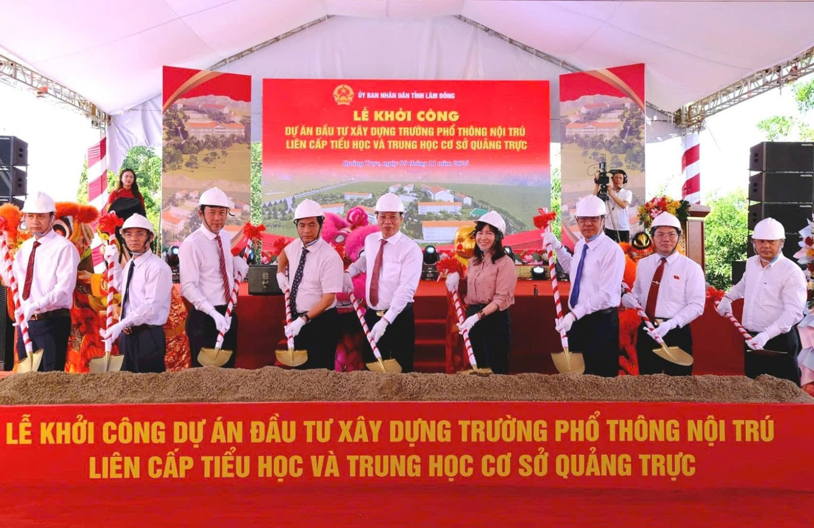 Lâm Đồng sắp khởi công 3 trường phổ thông nội trú liên cấp tại các xã biên giới