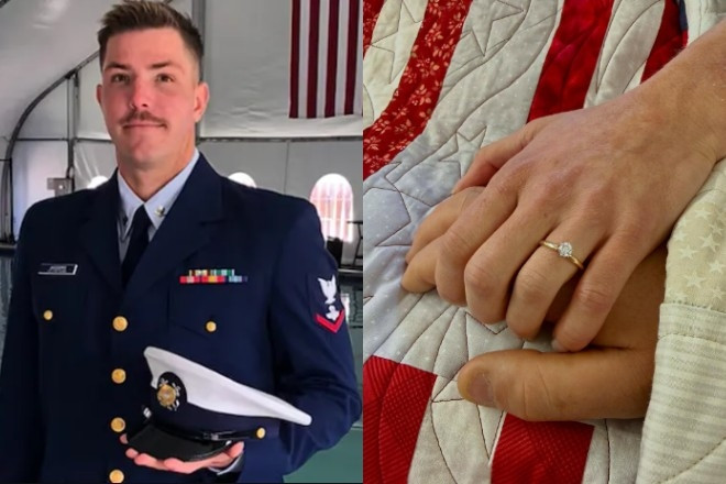 Gia đình giúp chàng trai hoàn thành lời cầu hôn trước lúc qua đời