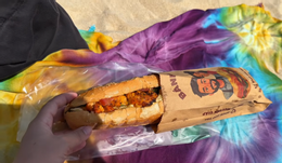 khach tay xep hang mua banh mi o Da Nang 1.png