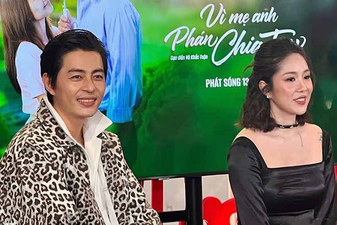 Lê Phương đóng 'cảnh nóng' với Quốc Huy, tiết lộ phản ứng của chồng kém 7 tuổi