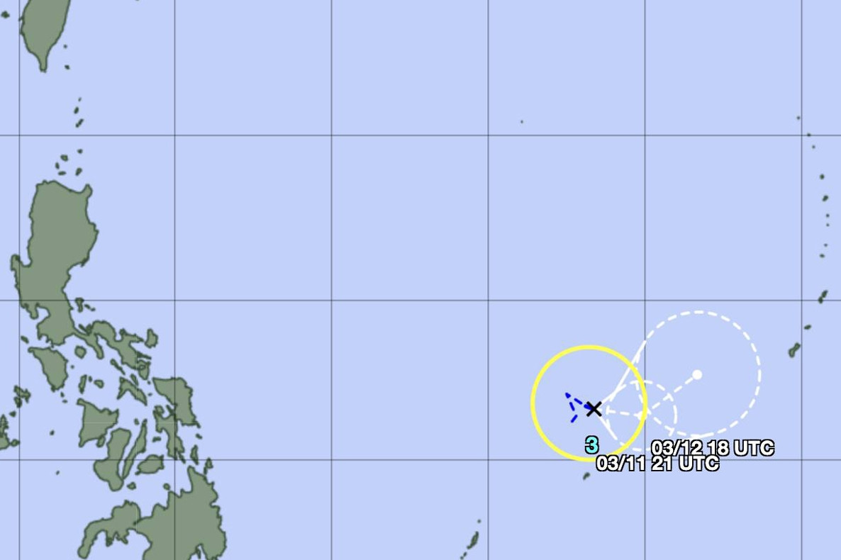 Tây Bắc Thái Bình Dương đón cơn bão số 3, di chuyển với quỹ đạo ít thấy