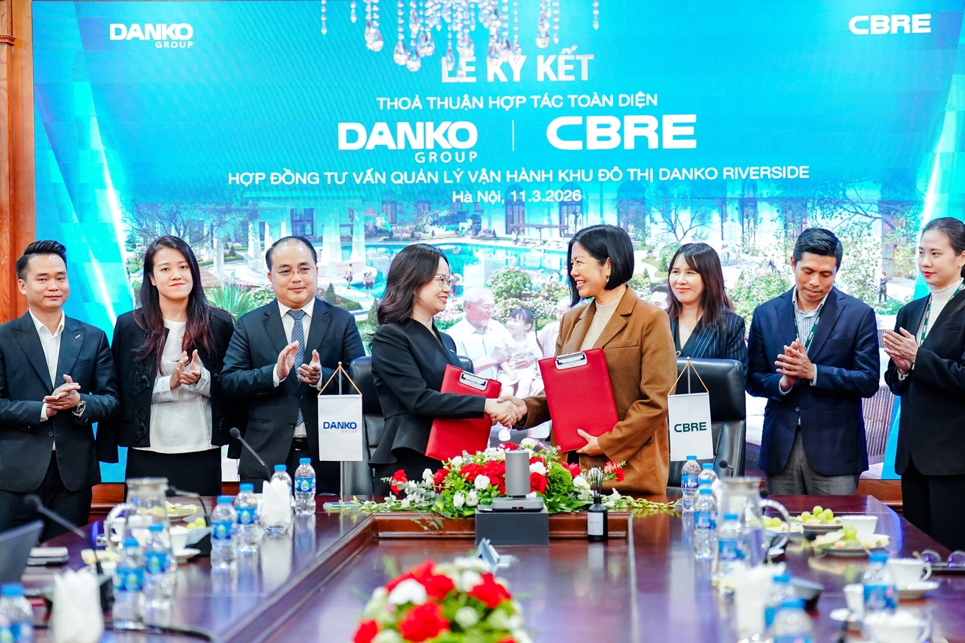 Danko Group và CBRE hợp tác nâng tầm chuẩn sống đô thị phong cách châu Âu