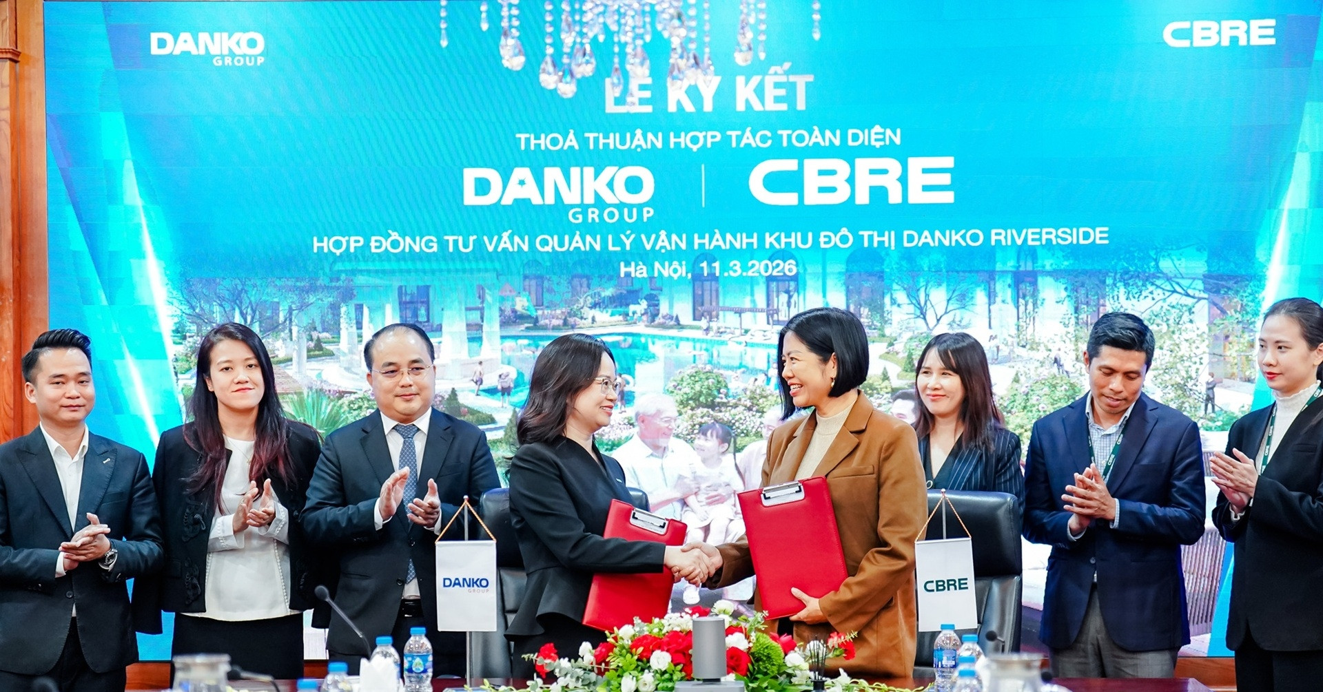 Danko Group và CBRE hợp tác nâng tầm chuẩn sống đô thị phong cách châu Âu