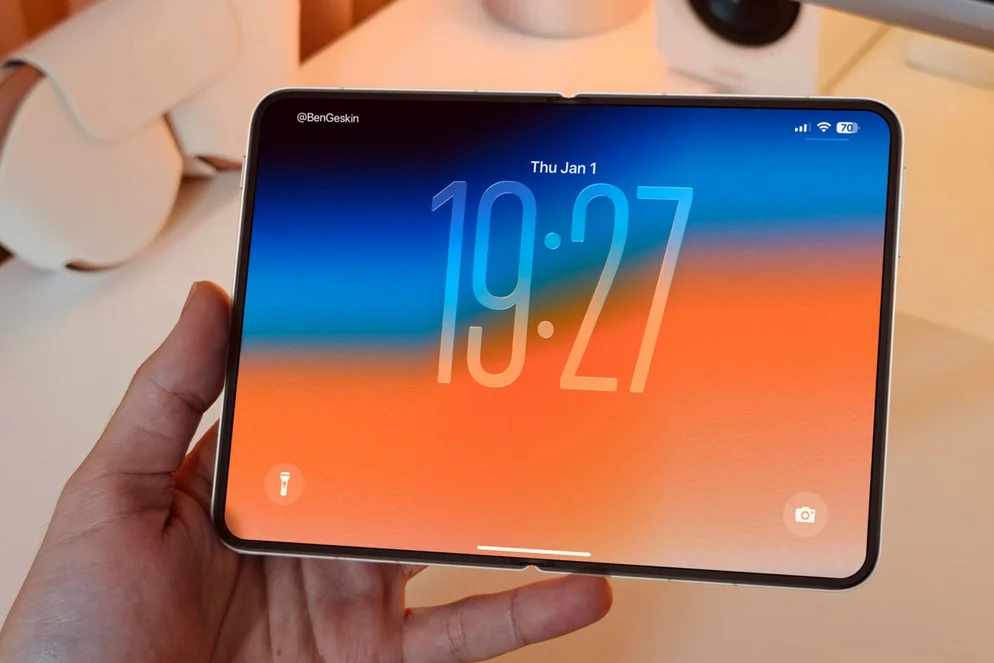 iPhone gập của Apple dần lộ diện: Nhiều công nghệ, giá vượt 2.000 USD