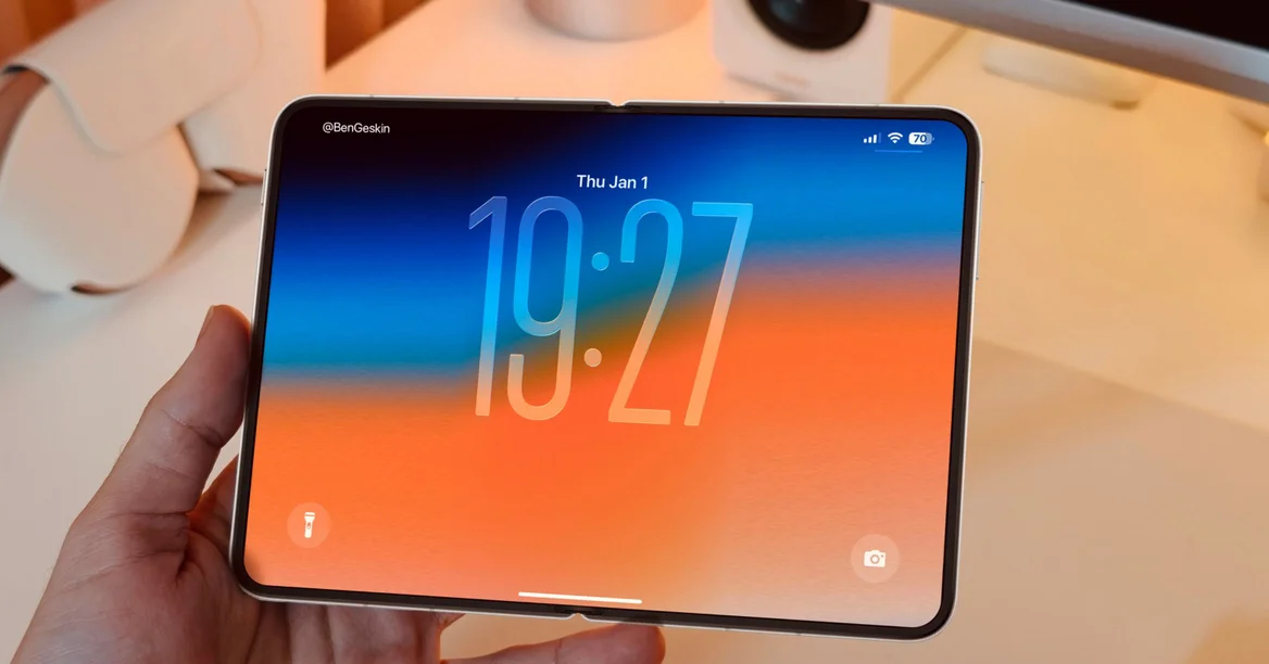 iPhone gập của Apple dần lộ diện: Nhiều công nghệ, giá vượt 2.000 USD