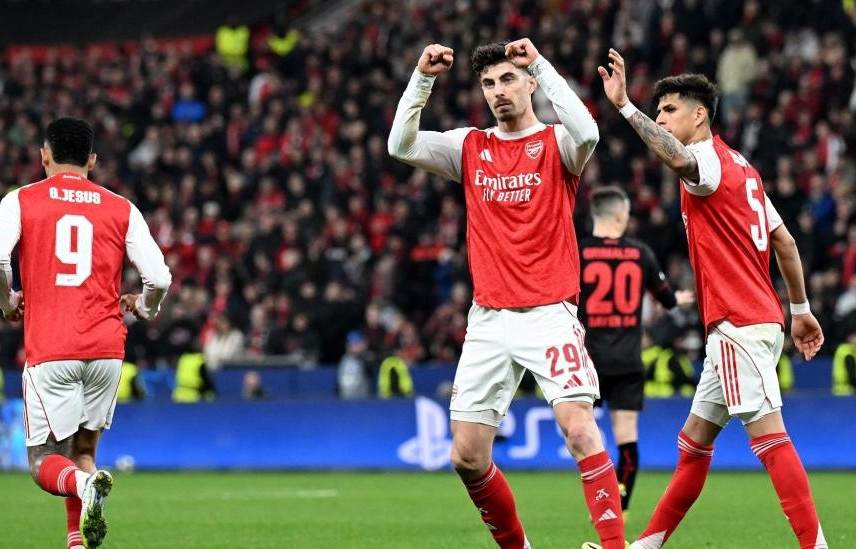 Kai Havertz giải cứu Arsenal phút 89