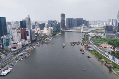 Người dân trông chờ diện mạo của cầu đi bộ nghìn tỷ vượt sông Sài Gòn