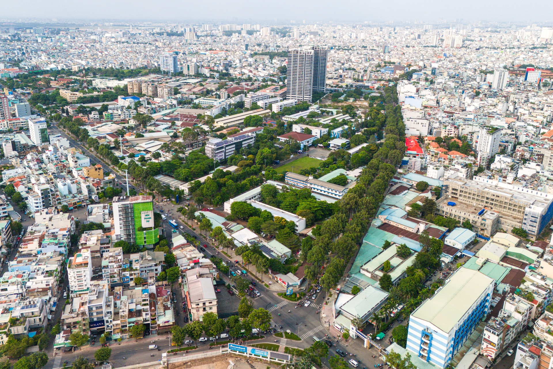 Toàn cảnh Đại học Bách khoa hơn 14 ha ở TPHCM, nơi đề xuất di dời khỏi nội đô