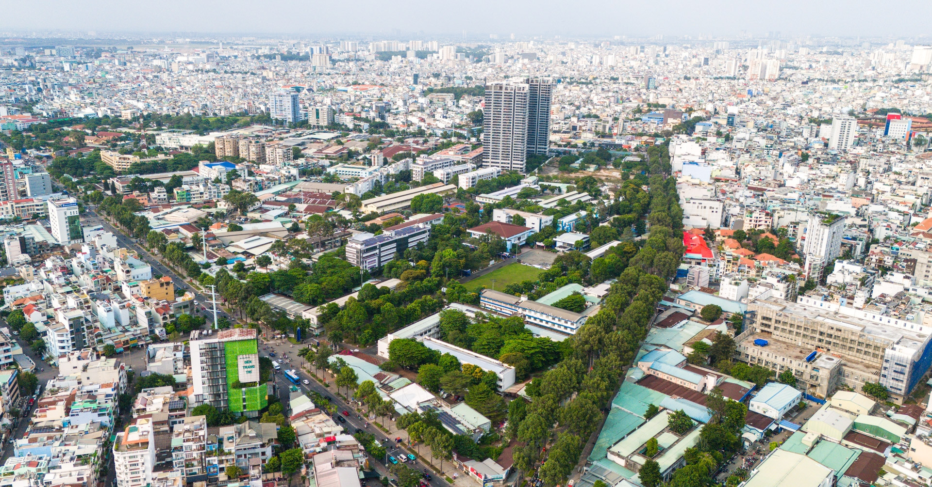 Toàn cảnh Đại học Bách khoa hơn 14 ha ở TPHCM, nơi đề xuất di dời khỏi nội đô