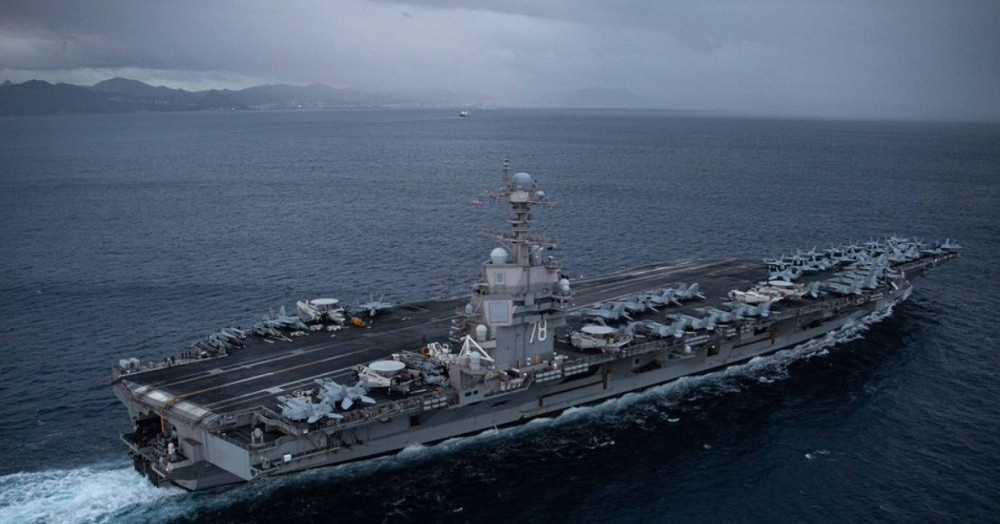 Cháy trên tàu sân bay Mỹ tham gia chiến dịch quân sự nhằm vào Iran