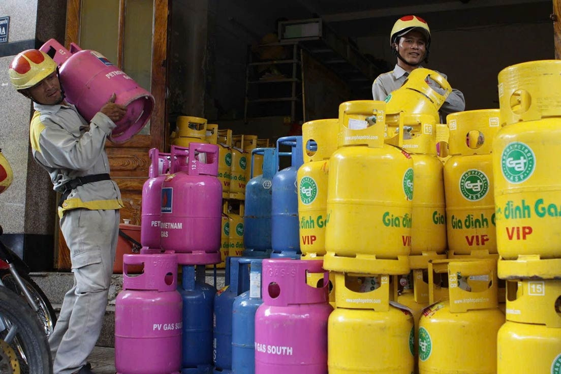 Giá gas hạ nhiệt sau 3 lần tăng liên tiếp từ đầu tháng