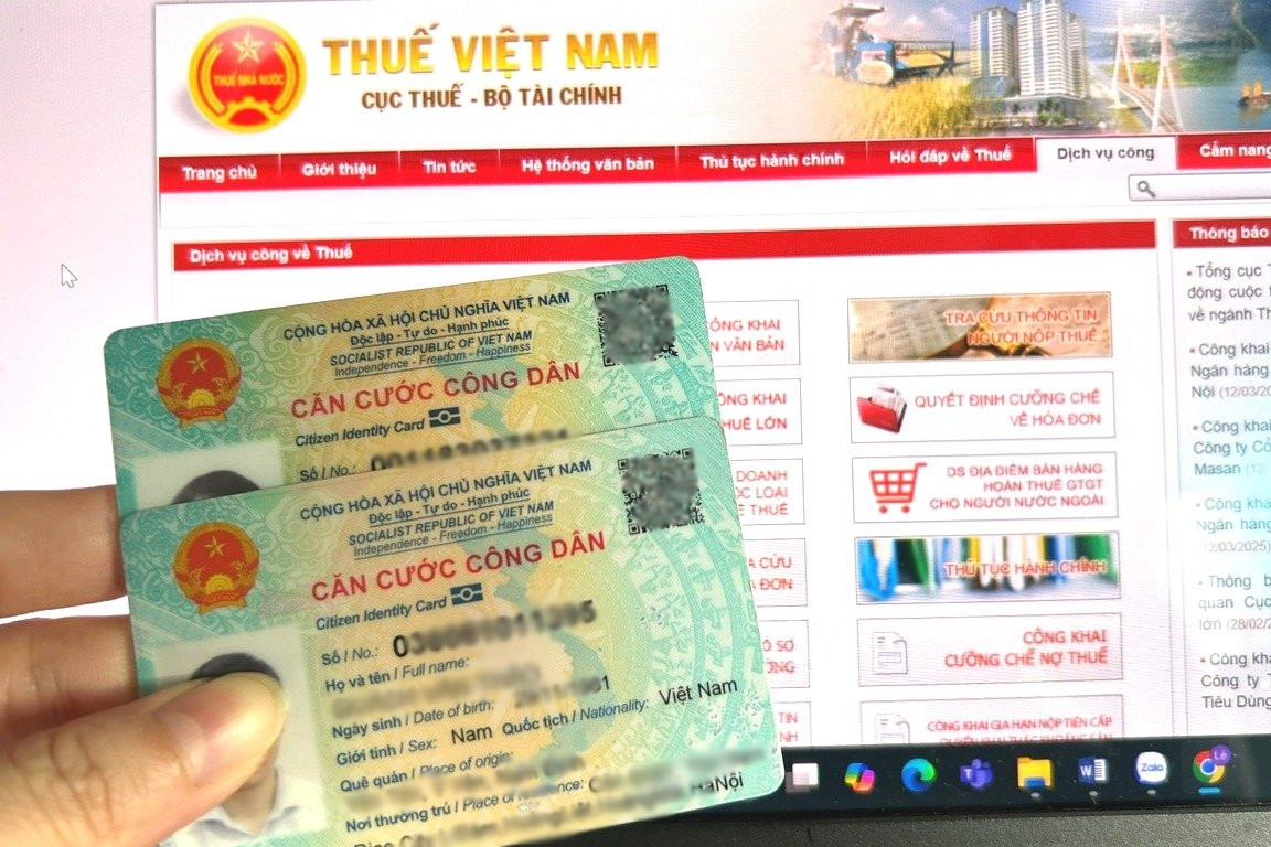 Quyết toán thuế thu nhập cá nhân: Có phải đổi mã số thuế sang căn cước công dân?