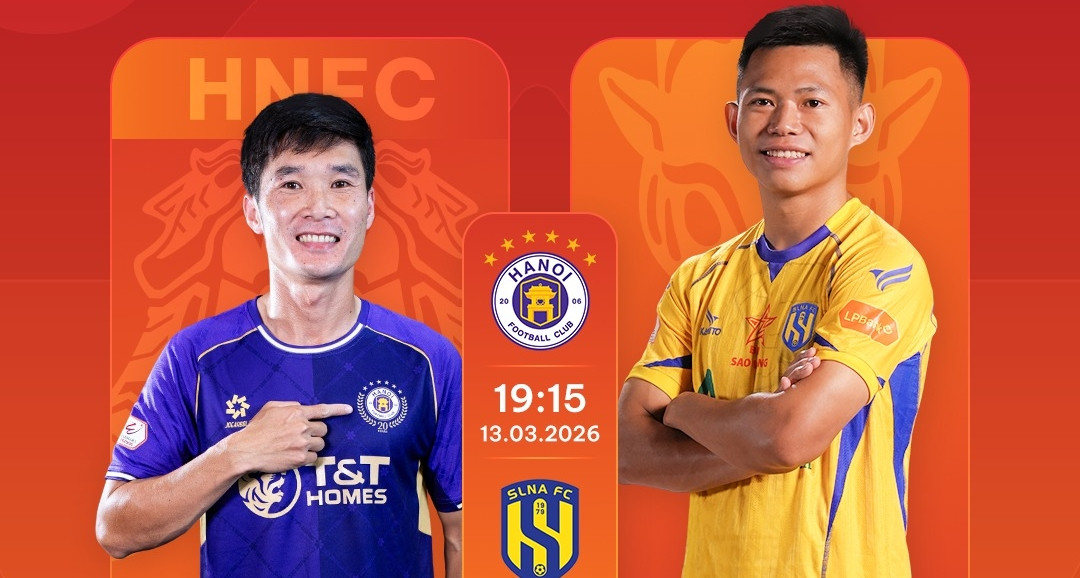 Trực tiếp bóng đá Hà Nội 0-0 SLNA: Hoàng Hên bỏ lỡ