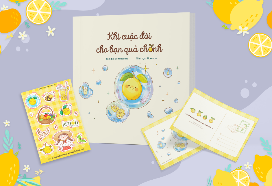 Khám phá niềm vui từ cuốn sách 'Khi cuộc đời cho bạn quả chanh'