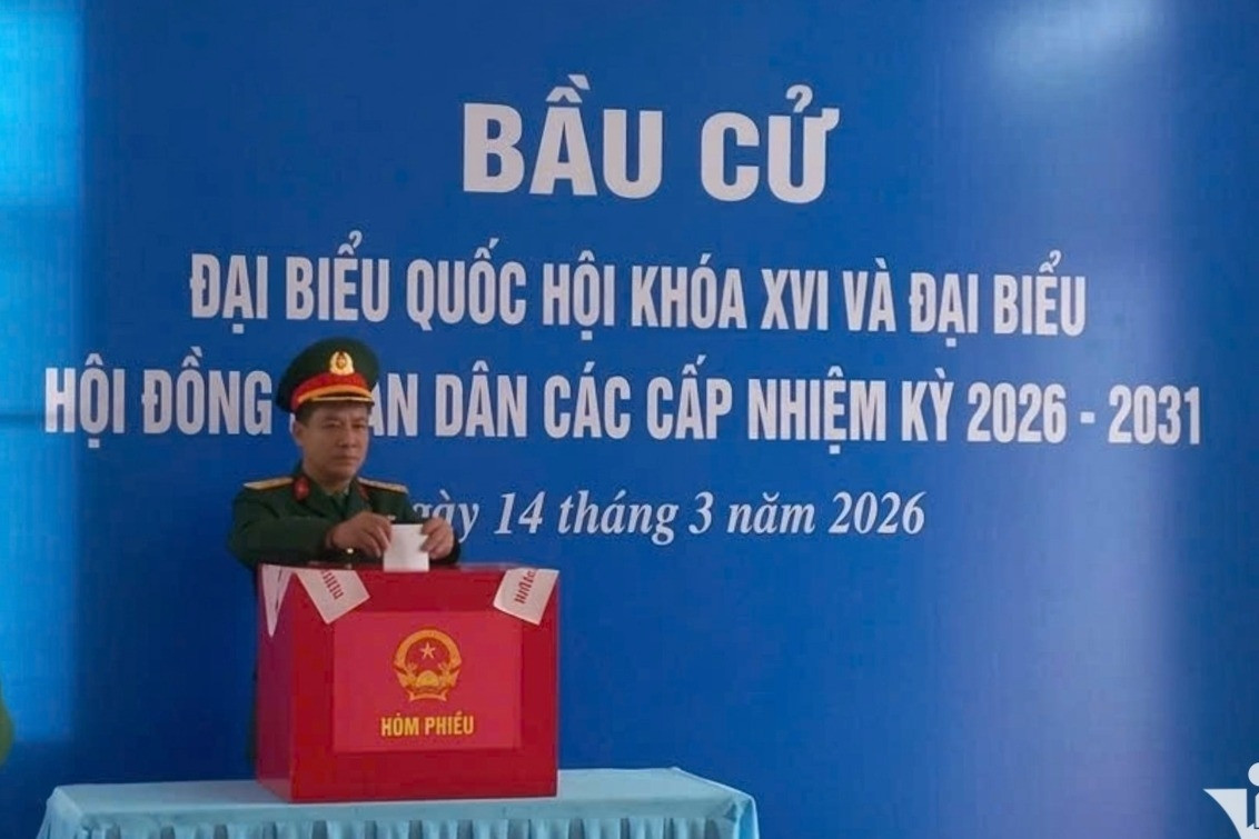 Ngày hội bầu cử sớm tại Đặc khu Bạch Long Vĩ