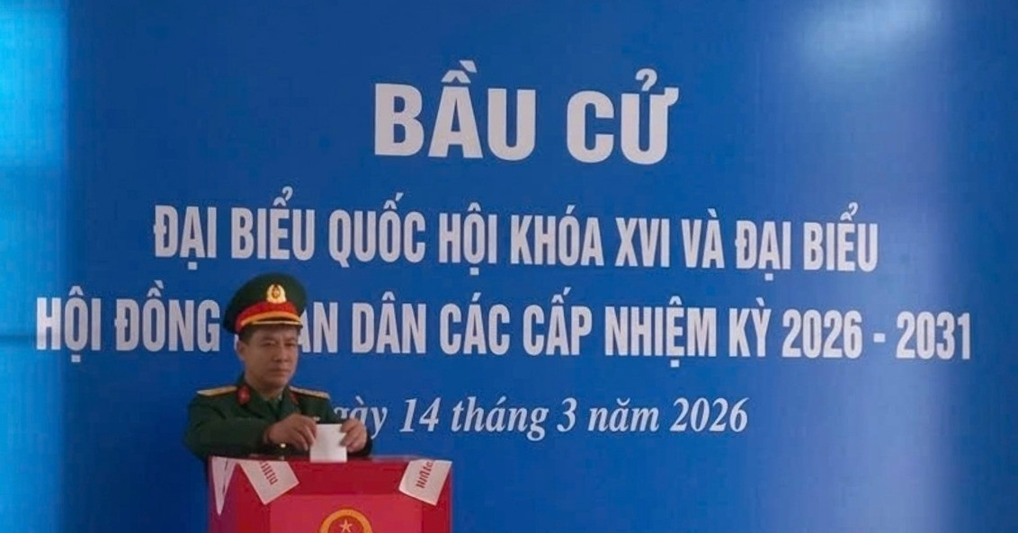 Ngày hội bầu cử sớm tại đặc khu Bạch Long Vĩ diễn ra sôi nổi, an toàn