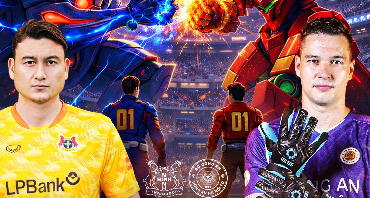 Trực tiếp bóng đá Ninh Bình 0-0 CAHN: Văn Lâm so tài Nguyễn Filip