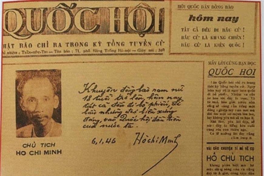 Từ lá phiếu đầu tiên đến trách nhiệm trước dòng chảy lịch sử