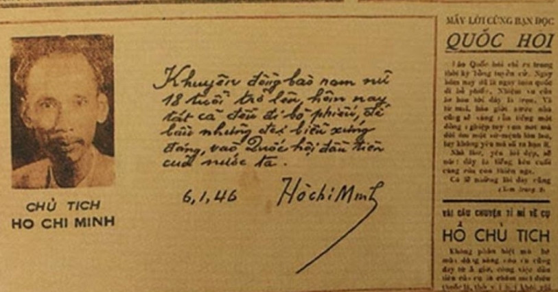 Từ lá phiếu đầu tiên đến trách nhiệm trước dòng chảy lịch sử