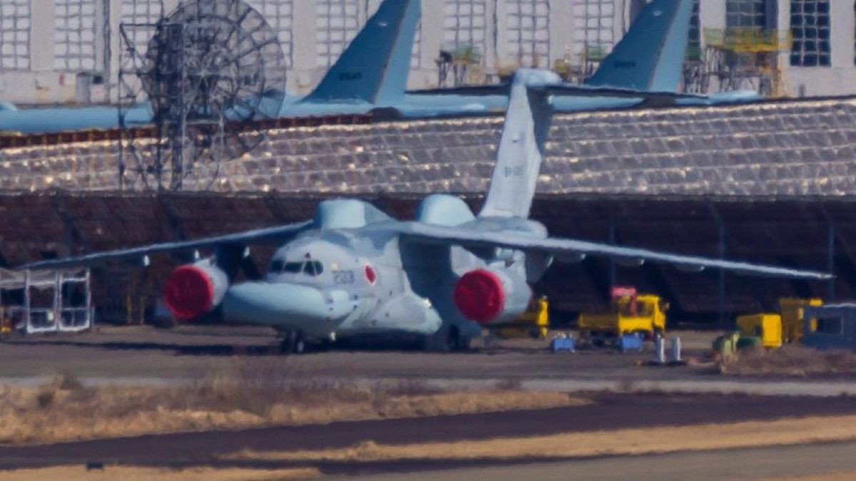 Kawasaki EC-2 electronic warfare aircraft operated by Japan
