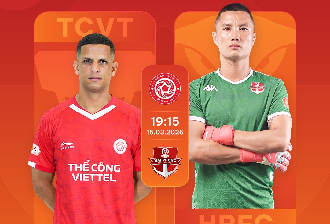  Trực tiếp bóng đá Thể Công Viettel vs Hải Phòng: Thắng để đua vô địch 