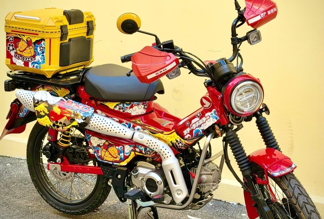 Dân chơi Sài Gòn chi gần 200 triệu đồng độ Honda CT125 thành độc bản