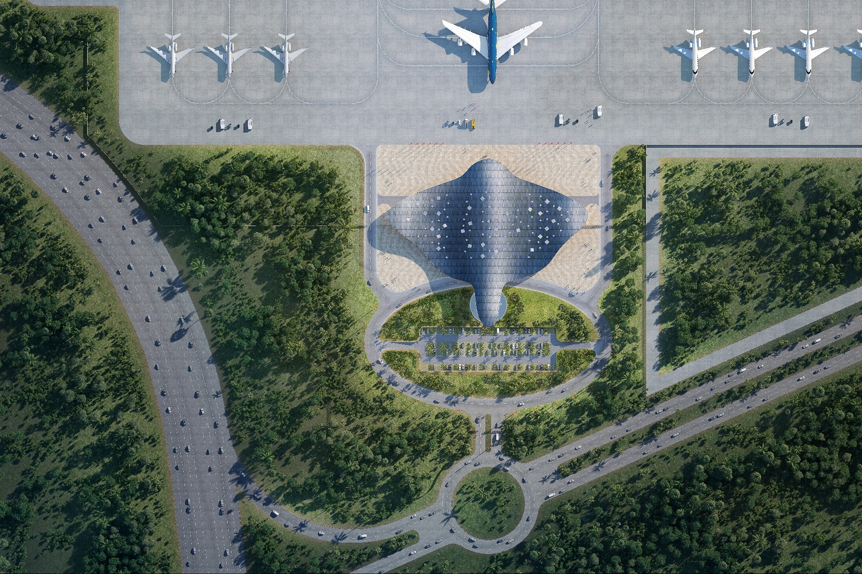 Hé lộ diện mạo nhà ga VIP sân bay Phú Quốc phục vụ APEC 2027