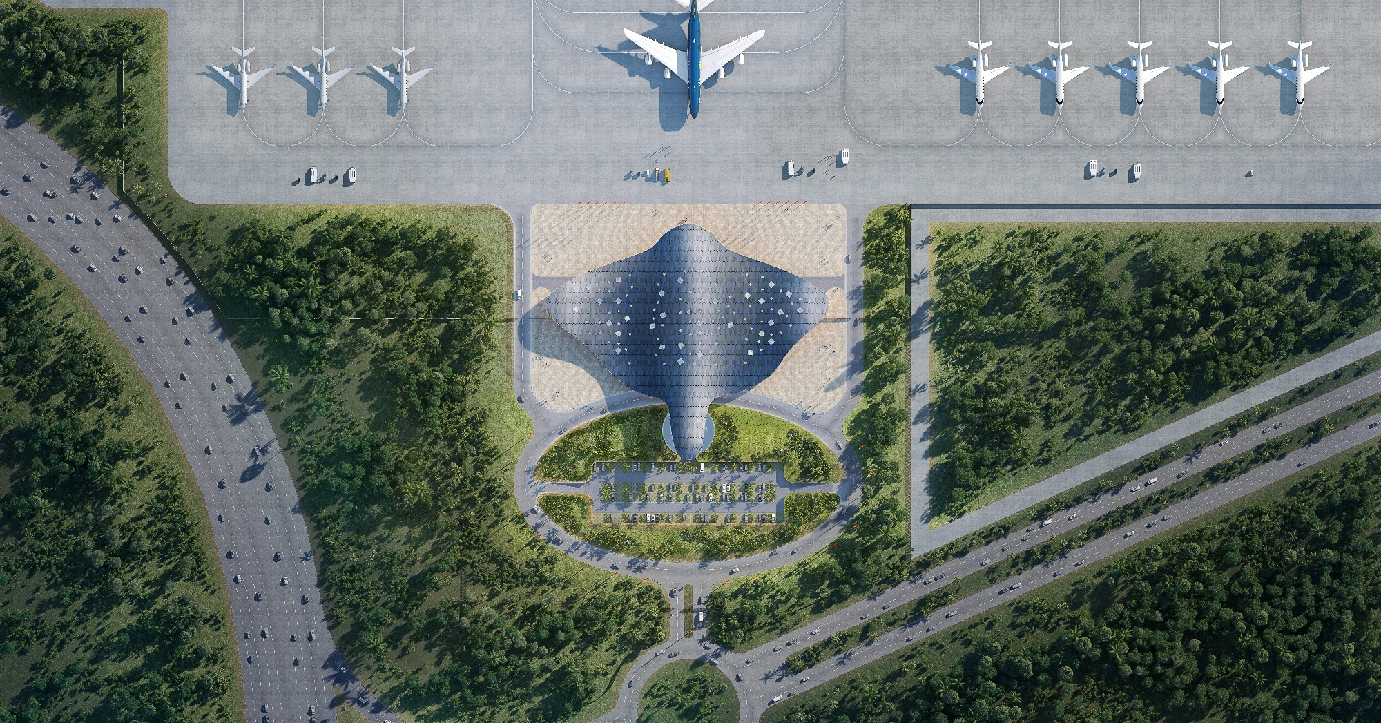 Hé lộ diện mạo nhà ga VIP sân bay Phú Quốc phục vụ APEC 2027