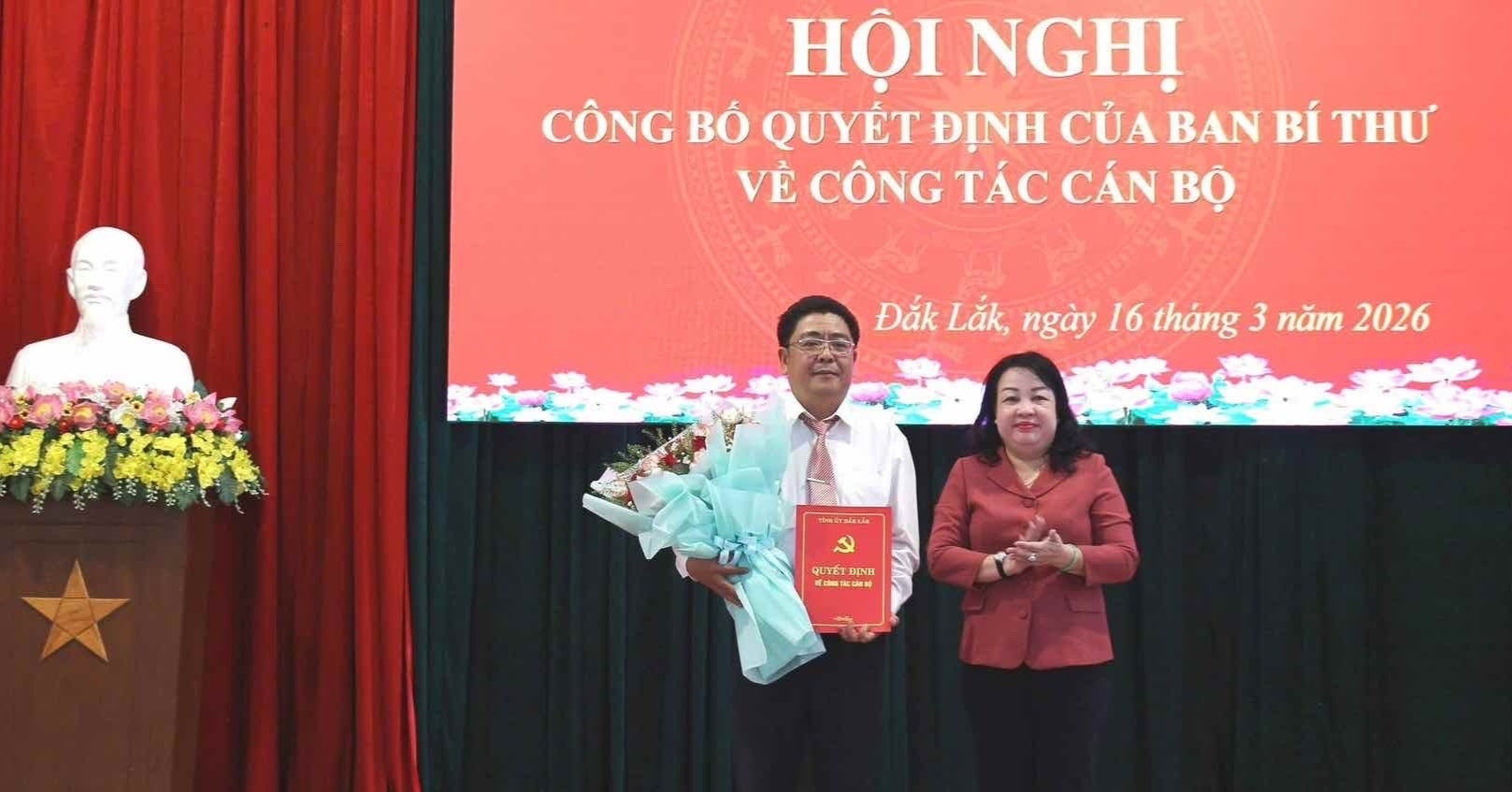 Ông Võ Đăng Đông làm Phó Chủ nhiệm Ủy ban Kiểm tra Tỉnh ủy Đắk Lắk