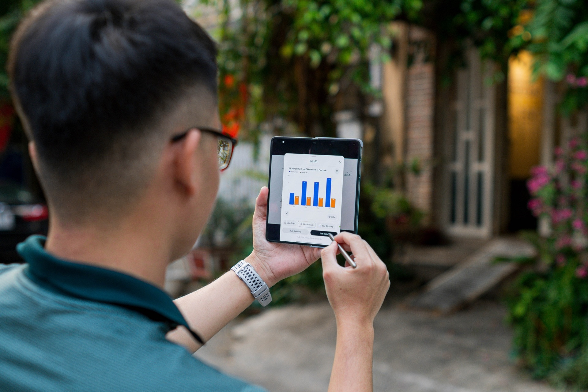  Không chỉ để viết, bút trên Oppo Find N6 còn thông minh nhờ AI 