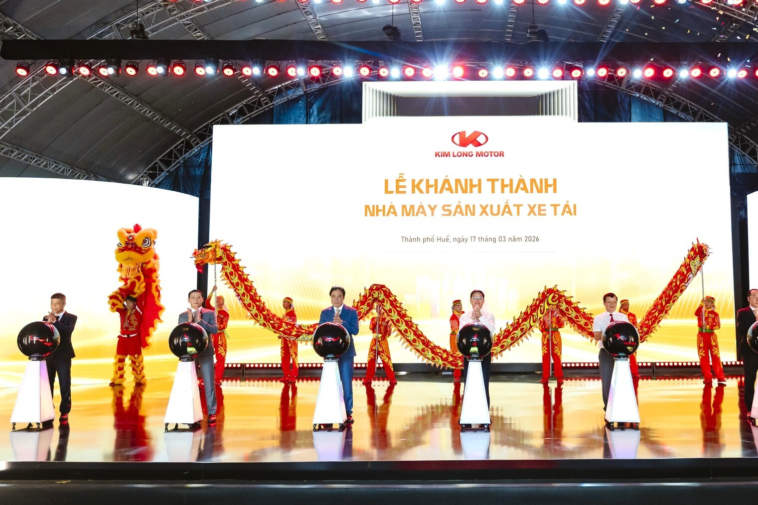  Kim Long Motor khánh thành nhà máy sản xuất xe tải 