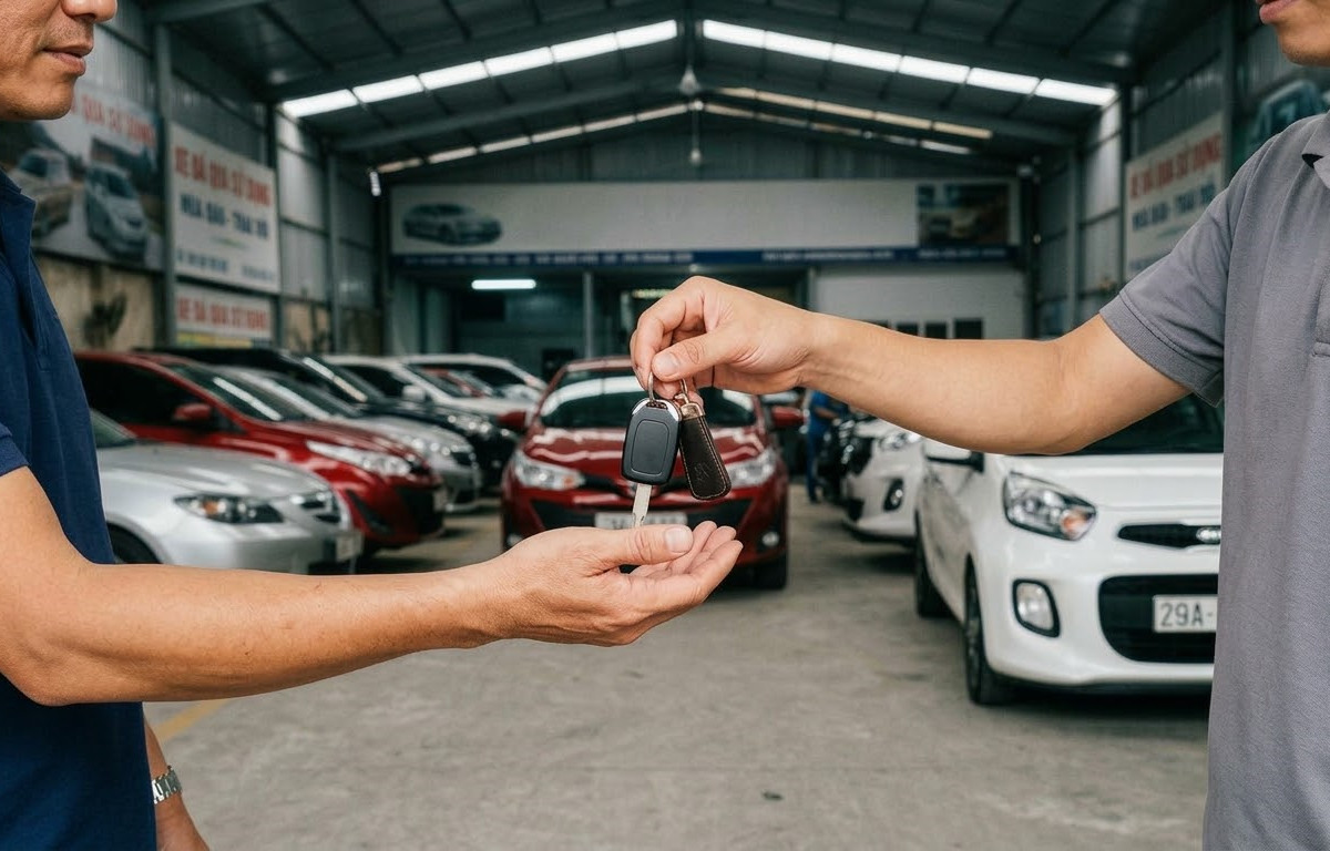 Thủ tục mua bán xe ô tô cũ theo quy định mới nhất 2026