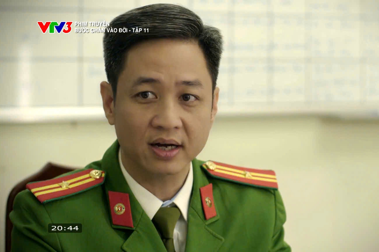 Hai diễn viên là công an thật tái xuất trên phim giờ vàng VTV