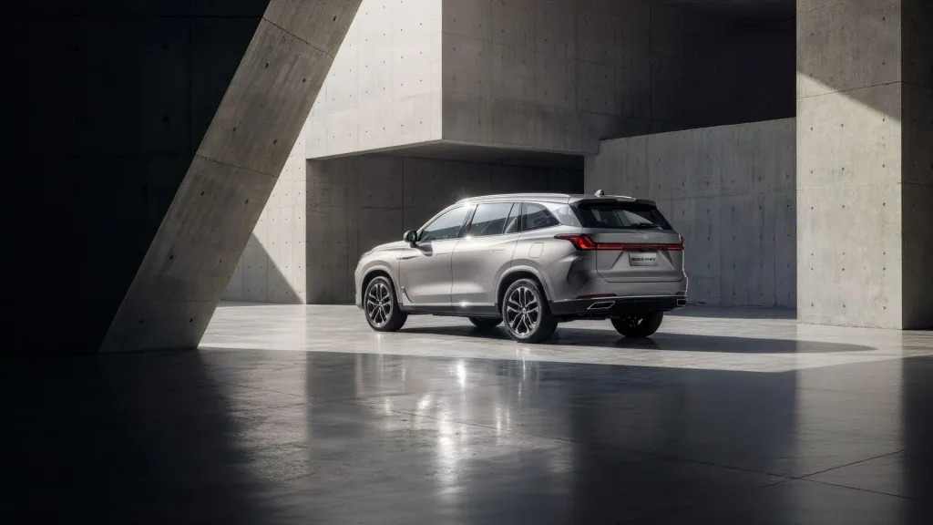 Hãng xe giá rẻ sắp tung 'trùm cuối' SUV 7 chỗ, đấu Land Rover Discovery MG S9 2.webp