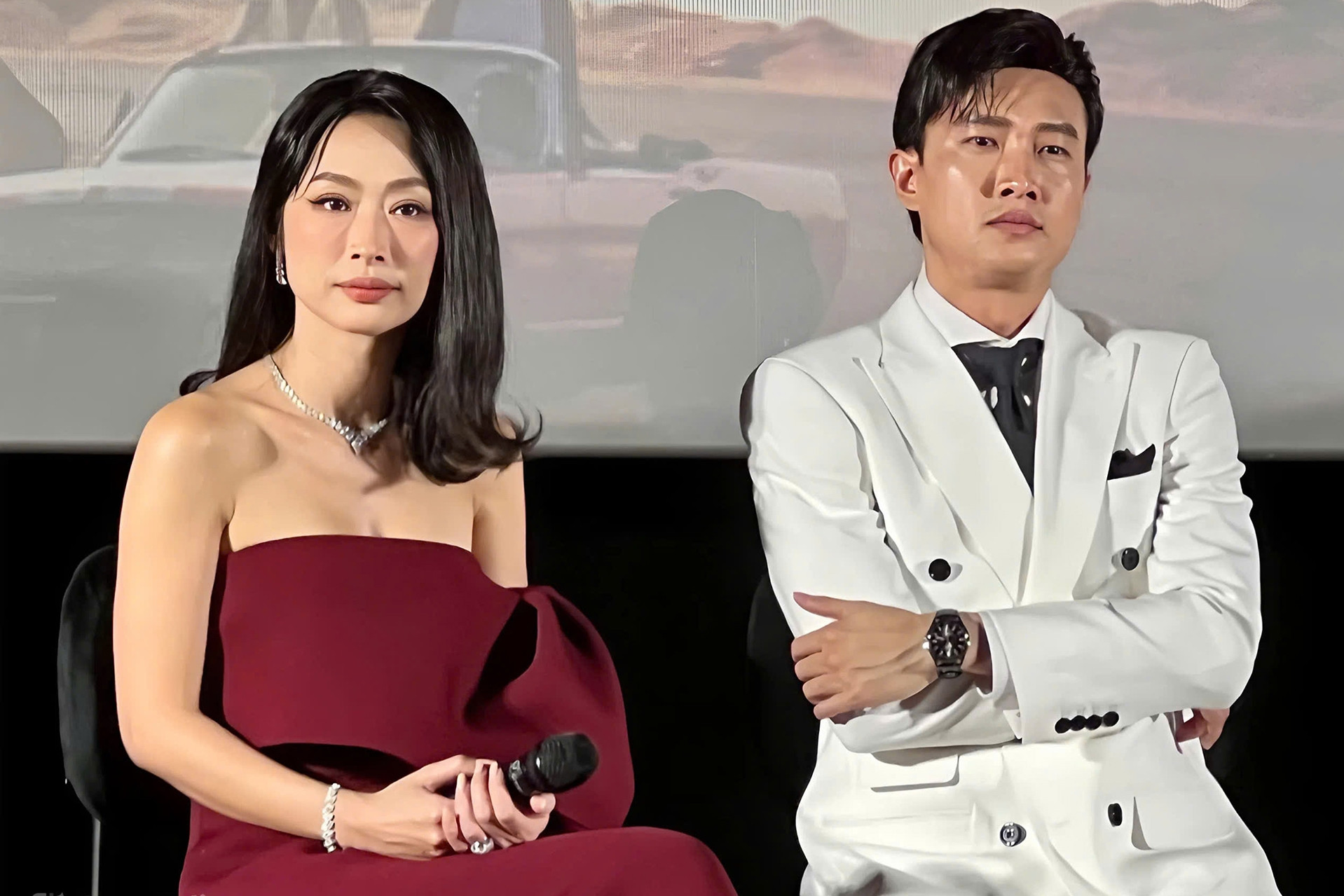 Quốc Trường không giấu chuyện 'nhắn tin hàng ngày với Quỳnh Thy'