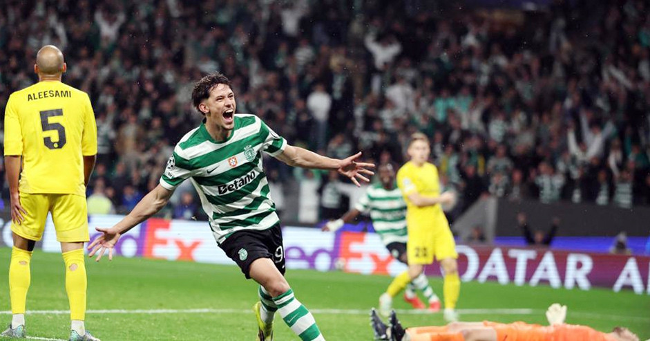 Sporting Lisbon ngược dòng 'điên rồ' vào tứ kết Champions League