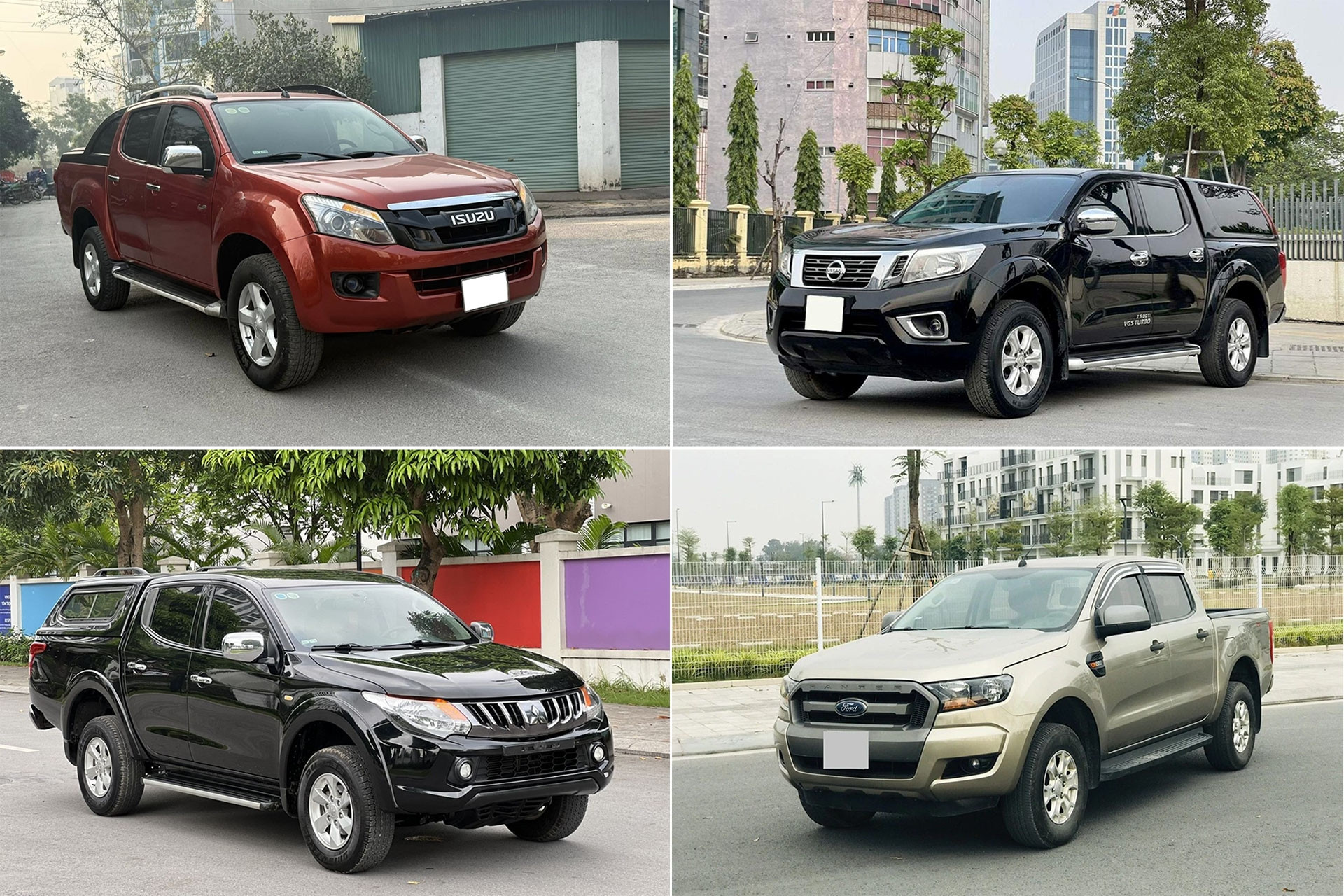 4 mẫu xe bán tải cũ 10 năm tuổi đáng mua trong tầm giá 400 triệu đồng