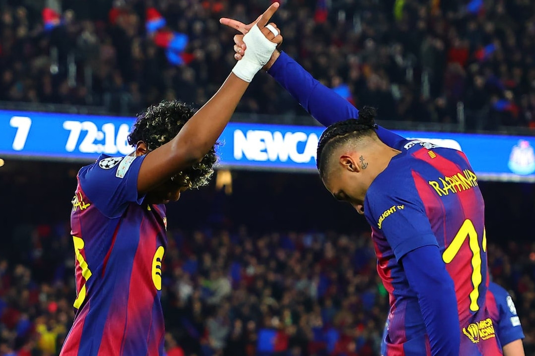 Barca thắng Newcastle 7-2: 'Máy dội bom' của Hansi Flick
