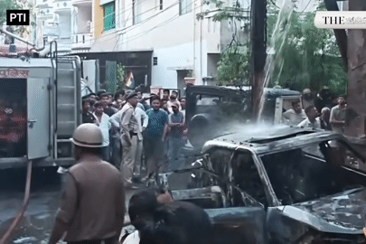 Cháy ô tô điện khi sạc qua đêm, 8 người trong một gia đình tử vong tại Ấn Độ