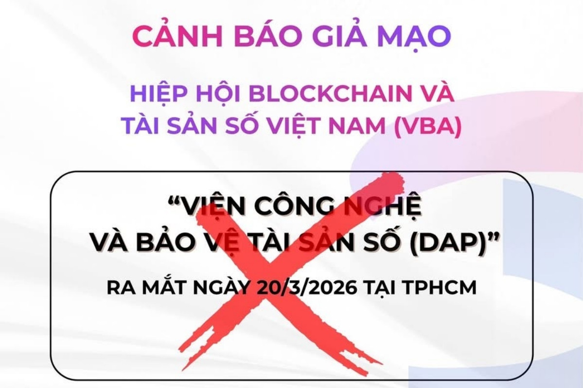 Chỉ có sự kiện ra mắt Viện Công nghệ Bản quyền và Tài sản số tại Trung tâm Báo chí TPHCM
