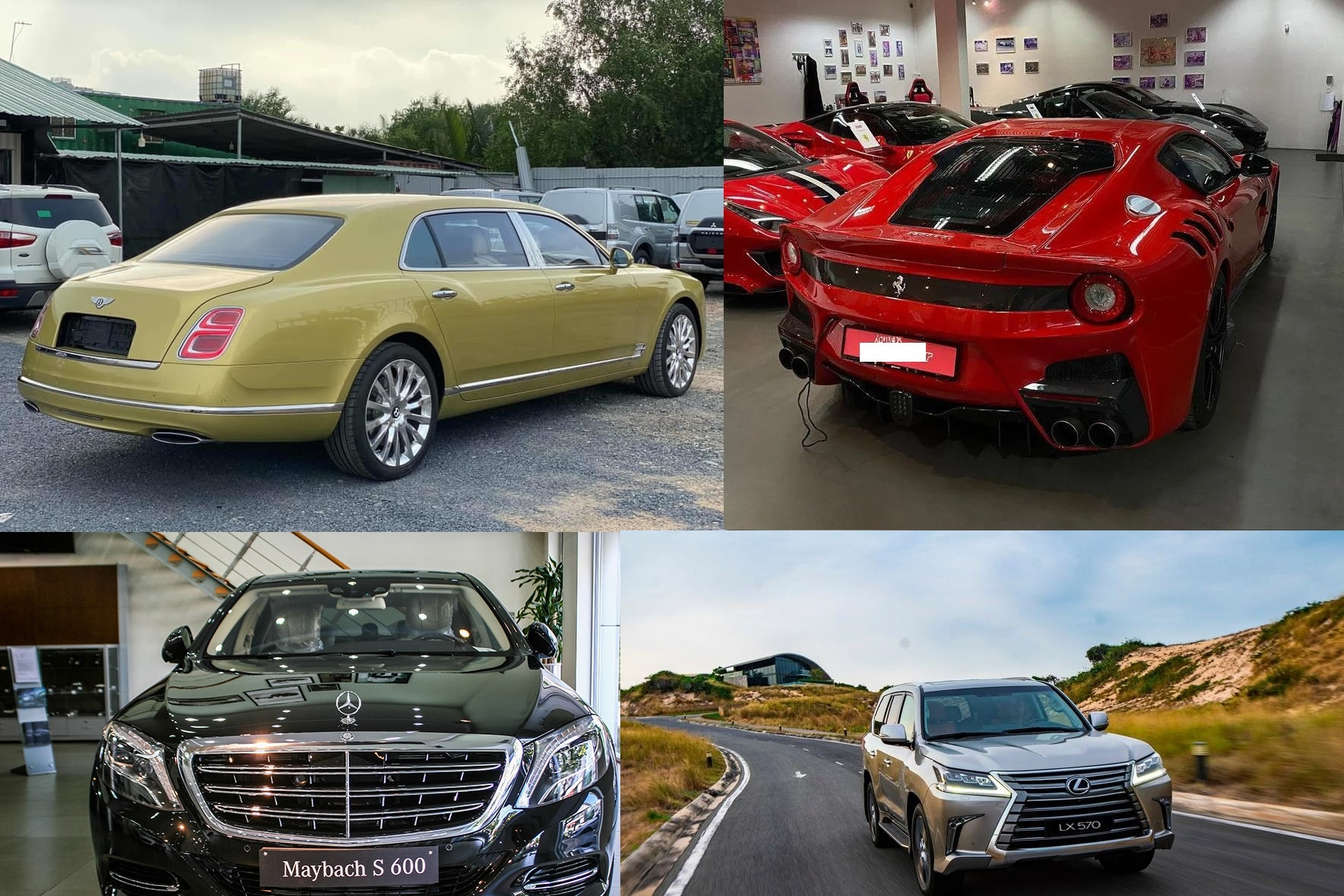  Ngân hàng thu giữ loạt siêu xe thế chấp, có mẫu trị giá hơn 1 triệu USD 