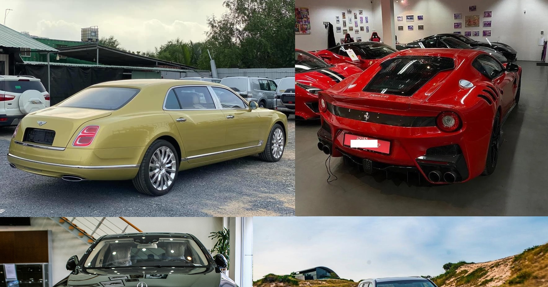 Ngân hàng thu giữ loạt siêu xe thế chấp, có mẫu trị giá hơn 1 triệu USD