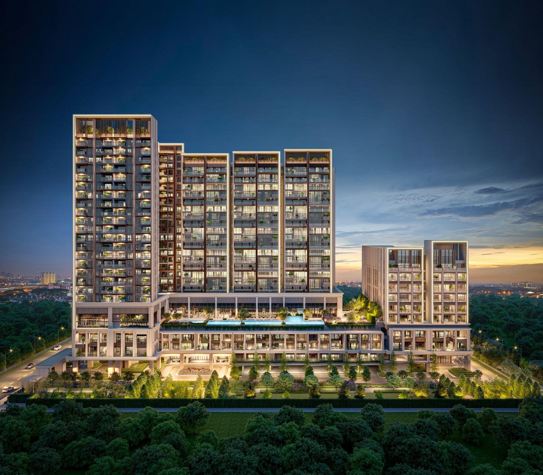 Villa khối đế - Phong cách sống sang trên tầm cao ở Hà Nội