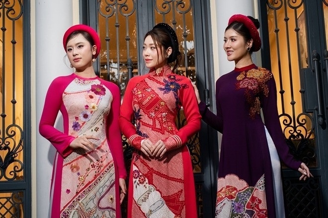  3 nhan sắc Hoa hậu Đại dương Việt Nam 2025 làm nàng thơ áo dài 