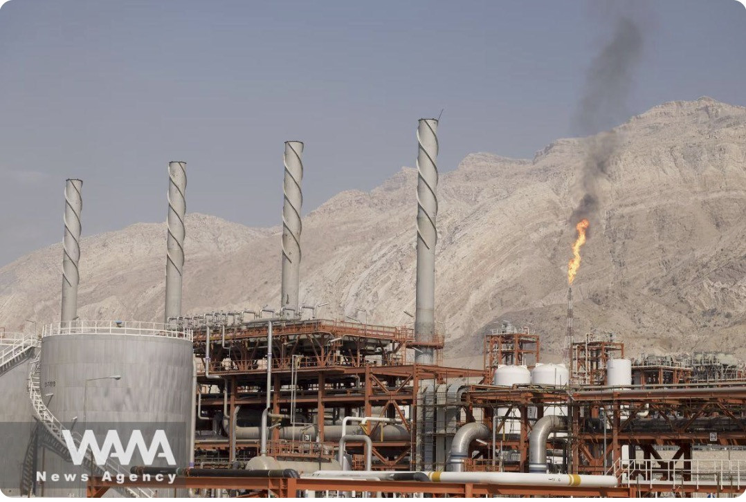 Cơ sở dầu mỏ khí đốt Iran. Ảnh: WANA