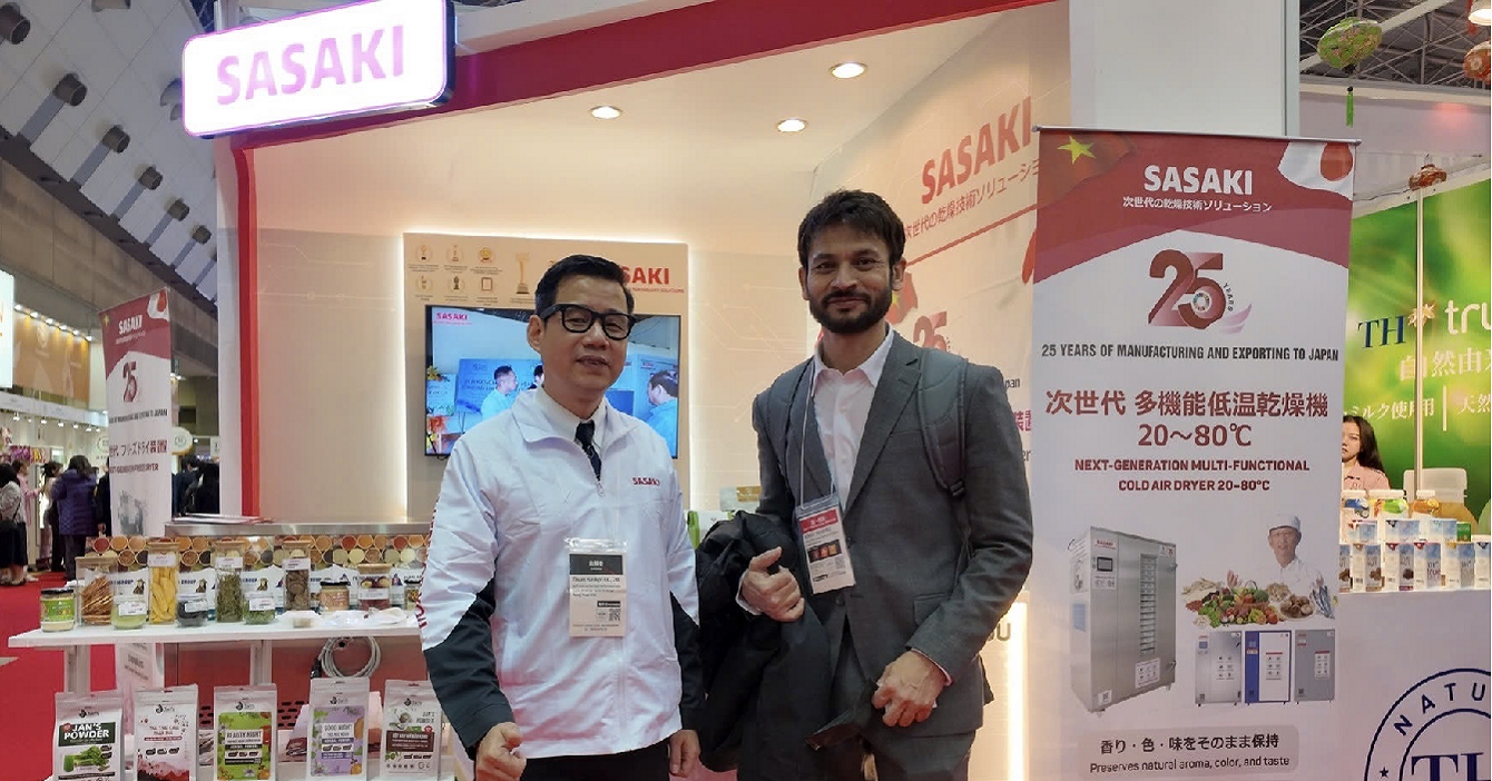 Foodex Japan 2026: Giải pháp sấy thông minh Made by Vietnam hỗ trợ nông sản Việt