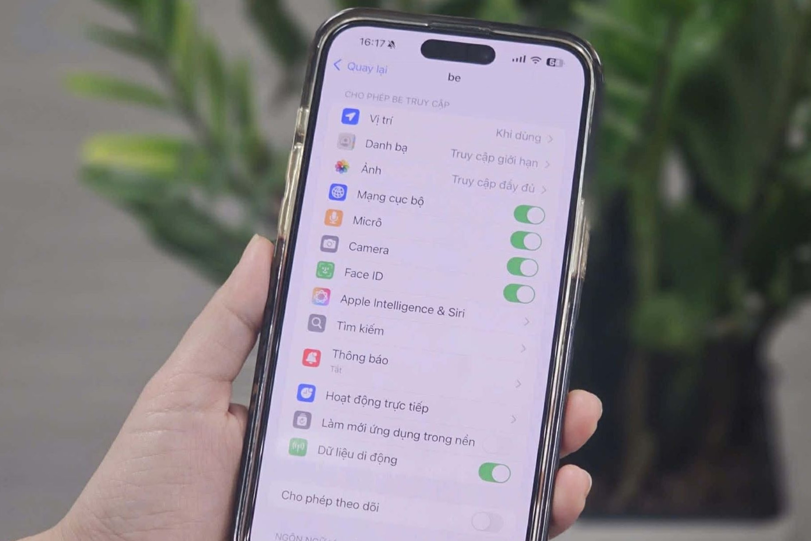 Khi app gọi xe cũng có quyền truy cập tất cả hình ảnh trên điện thoại người dùng